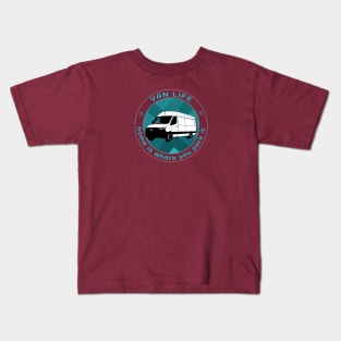 Van Life Apparel and Accessories Kids T-Shirt